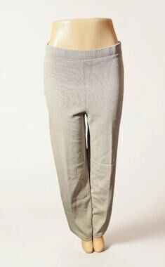 St. John Collection Size 6 Neutral Gray/Beige Santana Knit Pull-On Straight Leg